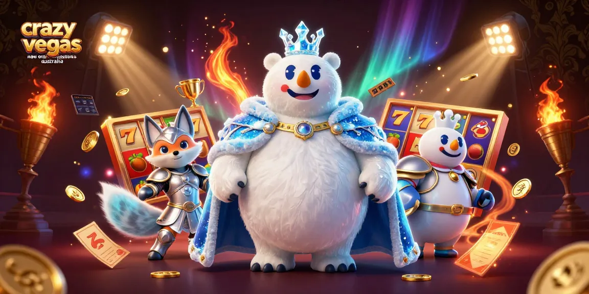 Experience the thrill of crazyvegas new online casinos australia with exciting slot reels and vibrant characters.