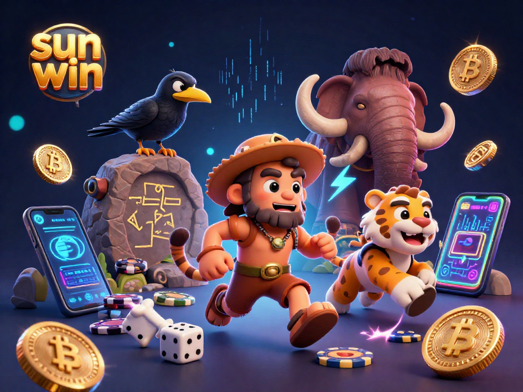 Play thrilling games at sun win casino, featuring vibrant graphics and engaging characters.